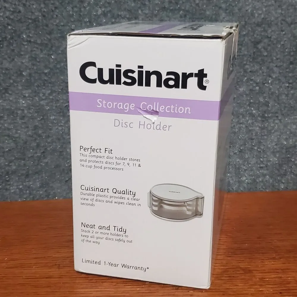 Cuisinart Food Processor Storage Collection Disc Holder - Model DLC-DH New W/box